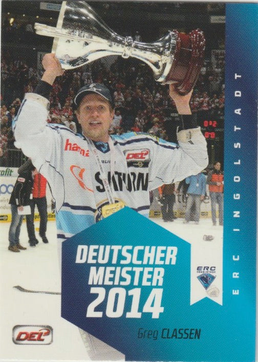 DEL 2014-15 CityPress Meisterset - No DEL-MS13 - Greg Classen