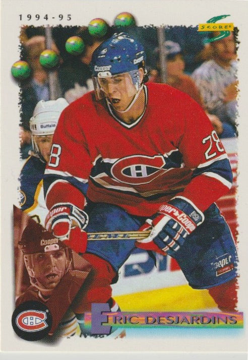 NHL 1994 / 95 Score - No 110 - Eric Desjardins