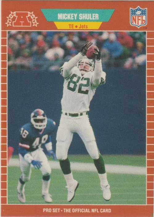 NFL 1989 ProSet - No 307 - Mickey Shuler