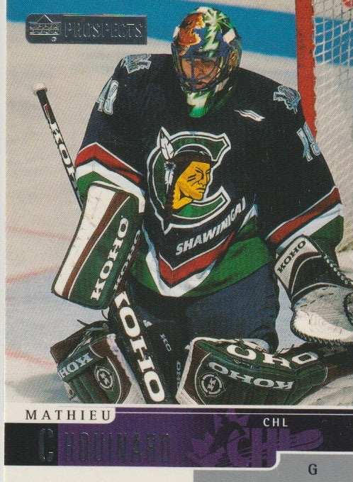 NHL 1999-00 UD Prospects - No 64 - Mathieu Chouinard