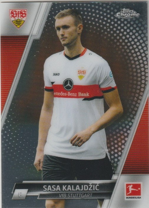 Soccer 2021-22 Topps Chrome Bundesliga - No. 88 - Sasa Kalajdzic