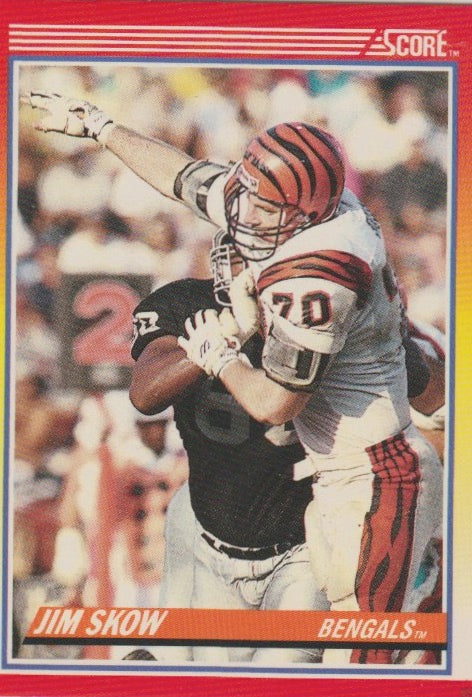 NFL 1990 Score - No 227 - Jim Skow