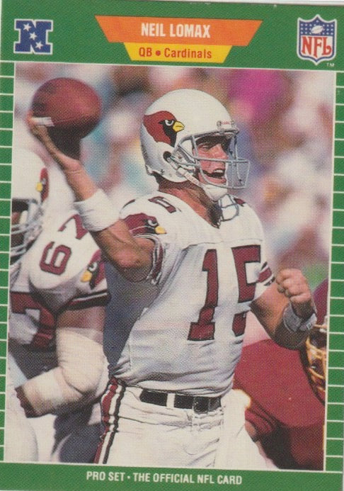 NFL 1989 ProSet - No 331 - Neil lomax