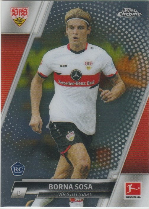 Soccer 2021-22 Topps Chrome Bundesliga - No. 91 - Borna Sosa