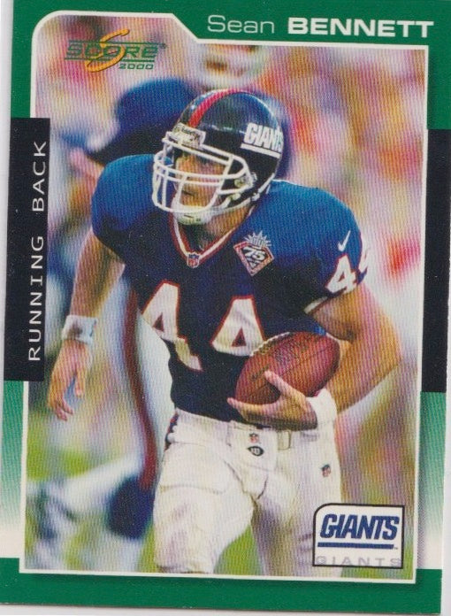NFL 2000 Score - No 134 - Sean Bennett