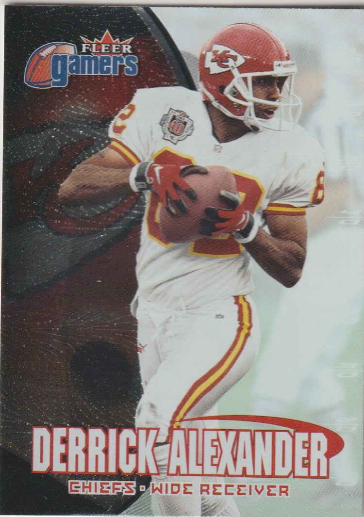 NFL 2000 Fleer Gamers - No 79 - Derrick Alexander