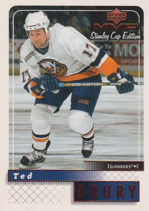 NHL 1999-00 Upper Deck MVP SC Edition - No 116 - Ted Drury
