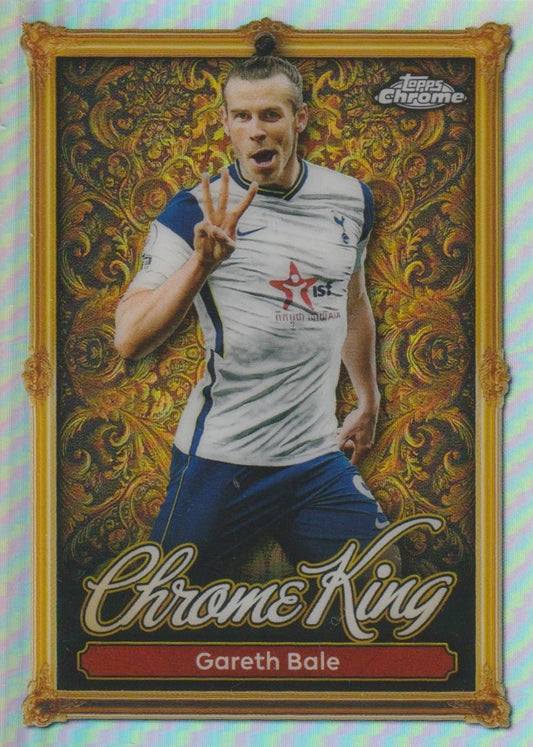 Fussball 2026-26 Topps Premier League EN Chrome King - No CK18 - Gareth Bale