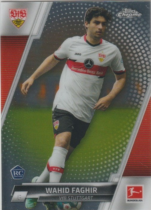 Soccer 2021-22 Topps Chrome Bundesliga - No. 93 - Wahid Faghir