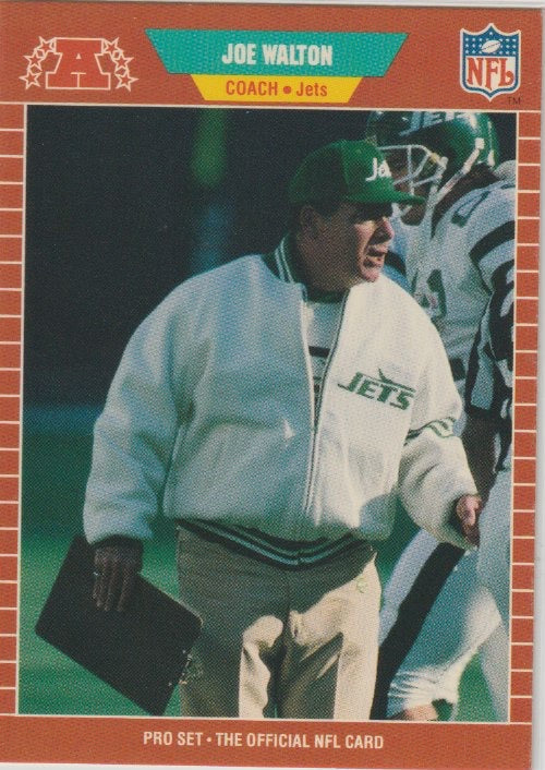 NFL 1989 ProSet - No 311 - Joe Walton