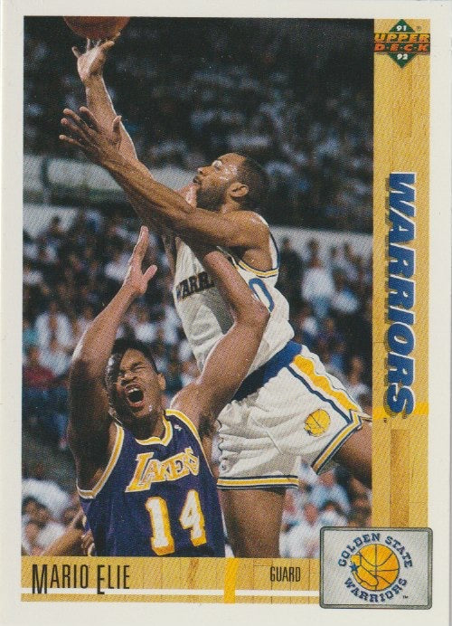 NBA 1991-92 Upper Deck - No 396 - Mario Elie