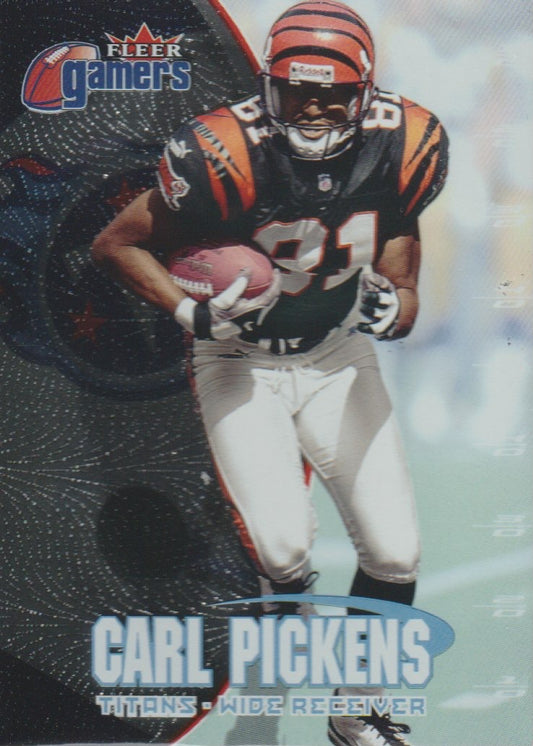 NFL 2000 Fleer Gamers - No 70 - Carl Pickens