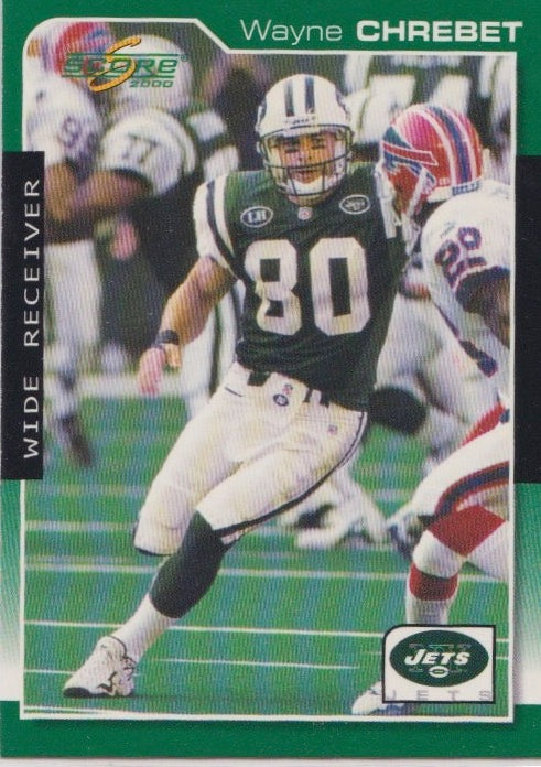 NFL 2000 Score - No 143 - Wayne Chrebet