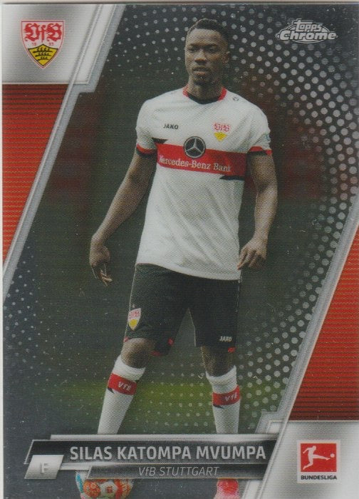 Soccer 2021-22 Topps Chrome Bundesliga - No. 92 - Silas Katompa Mvumpa