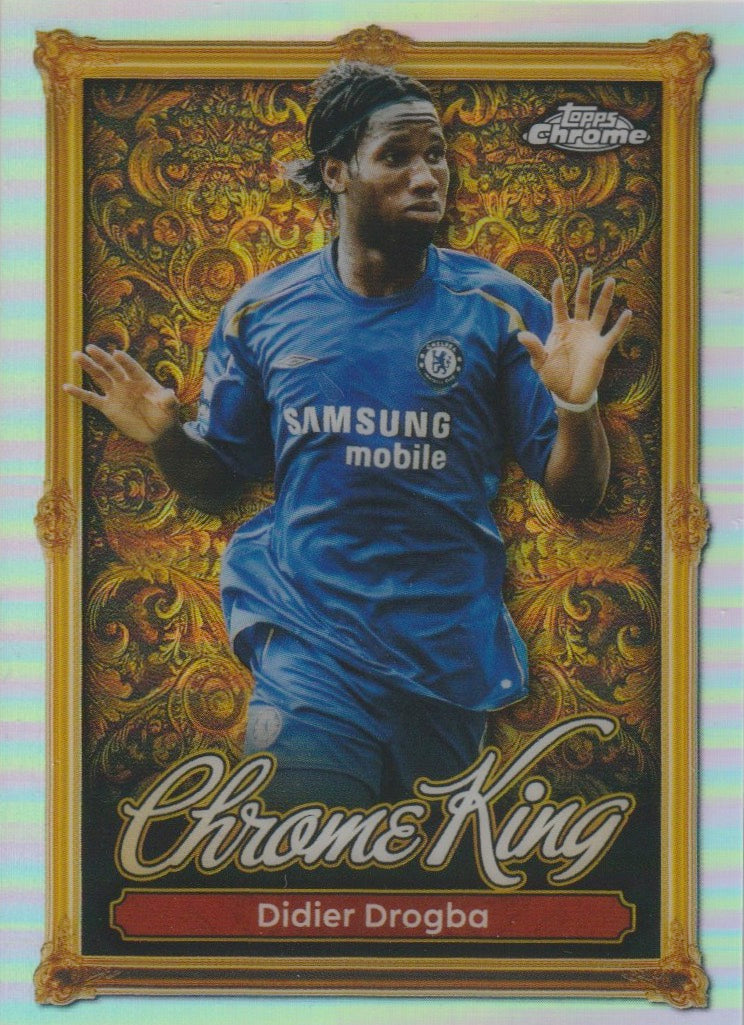 Fussball 2026-26 Topps Premier League EN Chrome King - No CK7 - Didier Drogba