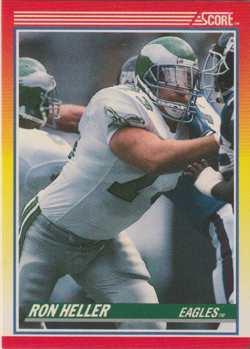 NFL 1990 Score - No 248 - Ron Heller