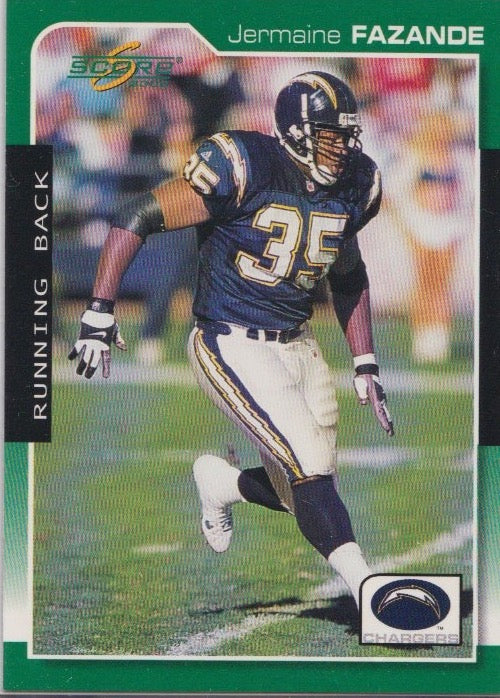 NFL 2000 Score - No 163 - Jermaine Fazande