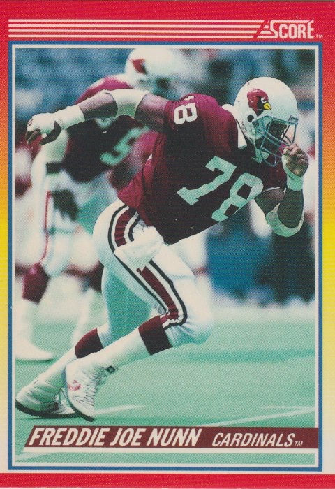 NFL 1990 Score - No 251 - Freddie Joe Nunn