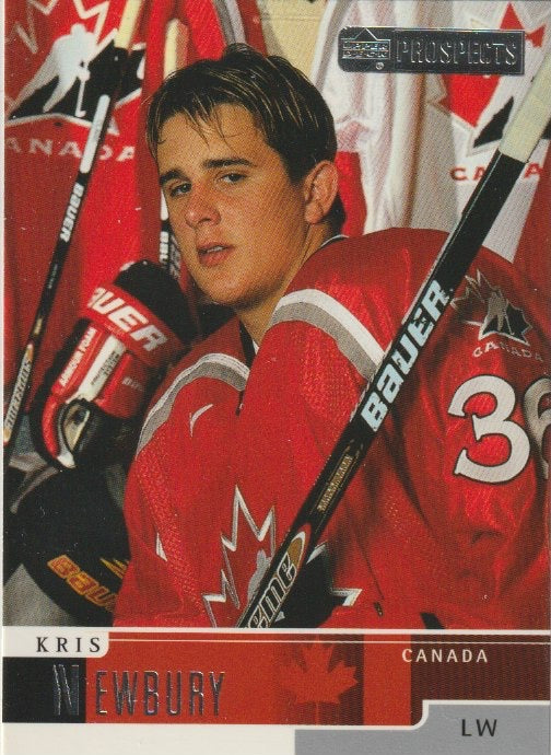 NHL 1999-00 UD Prospects - No 76 - Kris Newbury