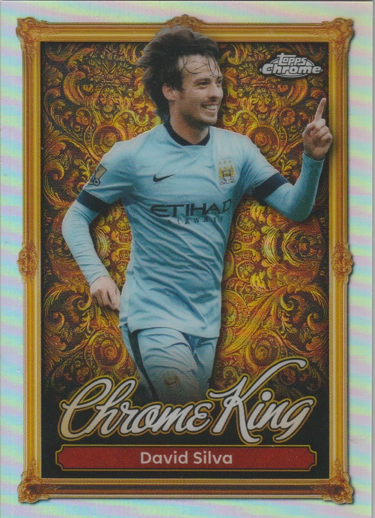 Fussball 2026-26 Topps Premier League EN Chrome King - No CK13 - David Silva