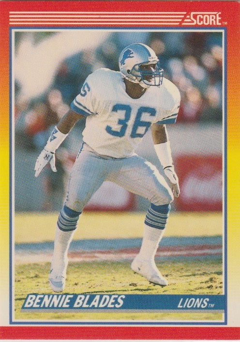 NFL 1990 Score - No 246 - Bennie Blades