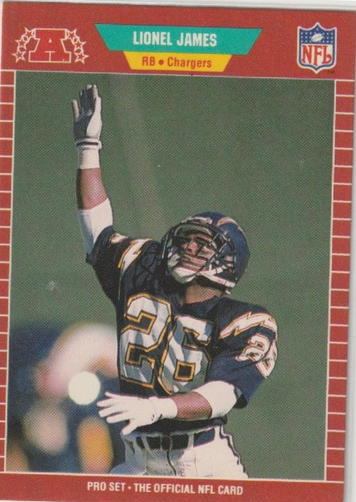 NFL 1989 ProSet - No 361 - Lionel James