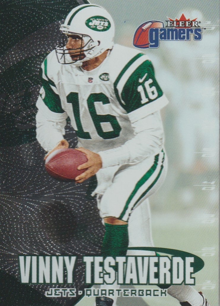 NFL 2000 Fleer Gamers - No 86 - Vinny Testaverde