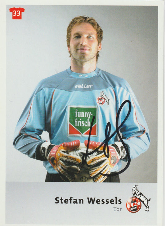 Fussball - Autogramm - Stefan Wessels