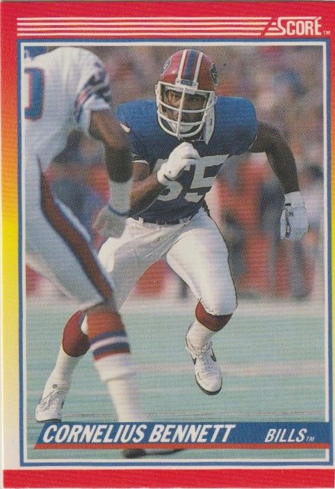 NFL 1990 Score - No 256 - Cornelius Bennett