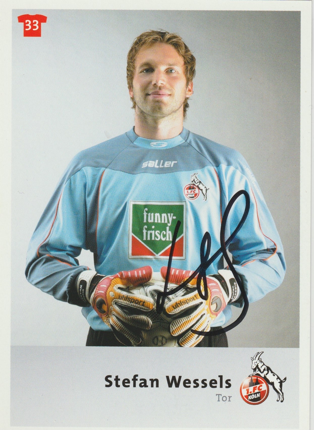 Fussball - Autogramm - Stefan Wessels