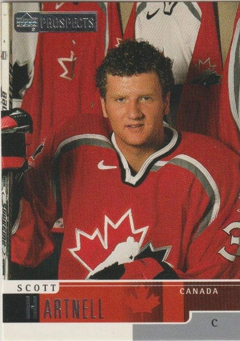 NHL 1999-00 UD Prospects - No 73 - Scott Hartnell
