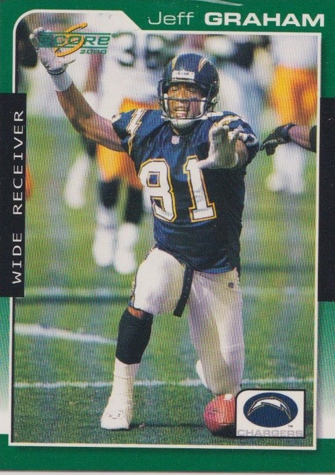 NFL 2000 Score - No 168 - Jeff Graham