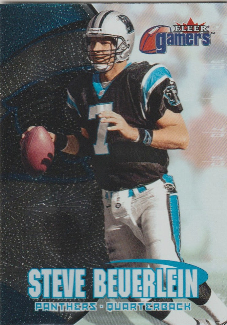 NFL 2000 Fleer Gamers - No 84 - Steve Beuerlein