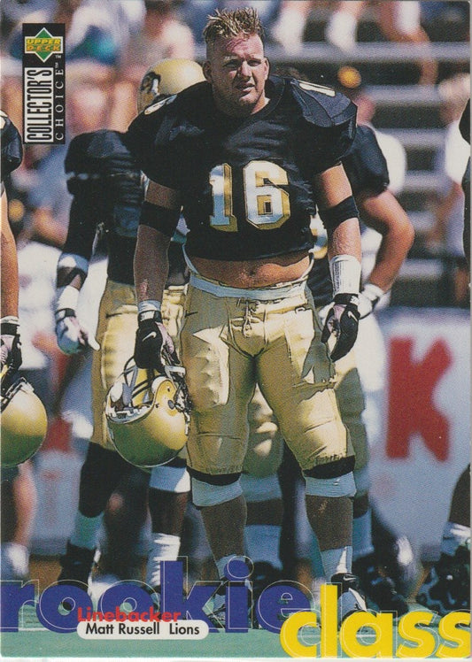NFL 1997 Collector's Choice - No 42 - Matt Russell