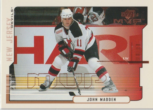 NHL 2000-01 Upper Deck MVP - No 105 - John Madden