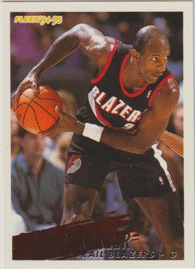 NBA 1994-95 Fleer European - No 188 - Clyde Drexler