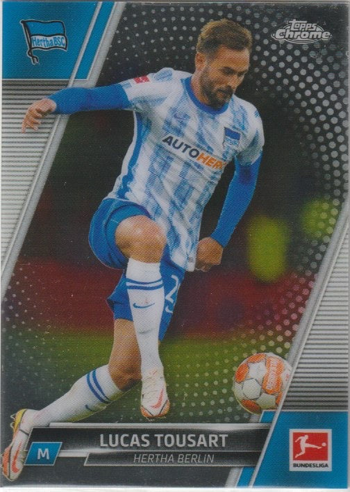 Soccer 2021-22 Topps Chrome Bundesliga - No. 7 - Lucas Tousart
