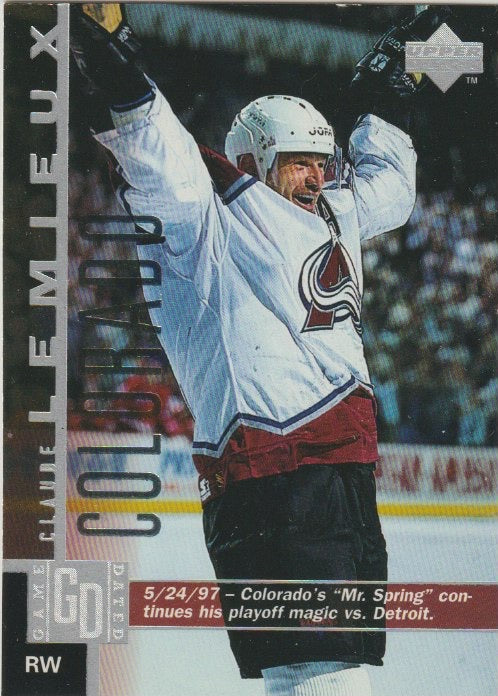 NHL 1997 / 98 Upper Deck - No 47 - Claude Lemieux