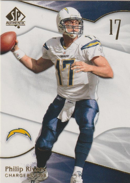 NFL 2009 SP Authentic - No 50 - Philip Rivers