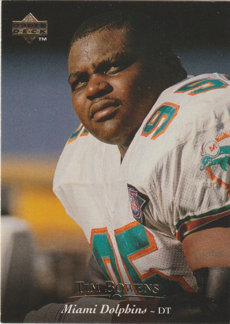 NFL 1995 Upper Deck - No 215 - Tim Bowens