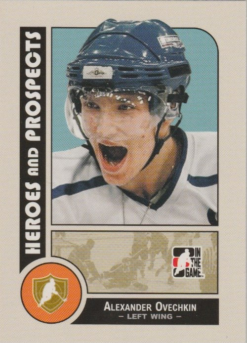 NHL 2008-09 ITG Heroes and Prospects - No 5 - Alexander Ovechkin