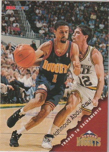 NBA 1996-97 Hoops - No 39 - Mahmoud Abdul-Rauf