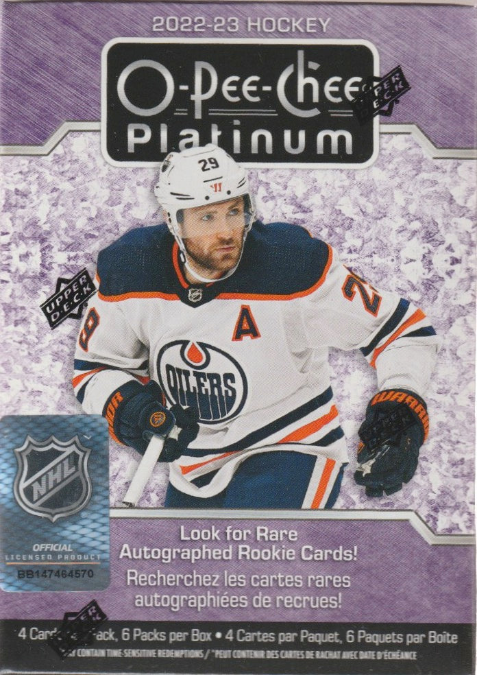 NHL 2022-23 O-Pee-Chee Platinum Mass Blaster - Box