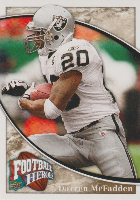 NFL 2009 Upper Deck Heroes - No 20 - Darren McFadden
