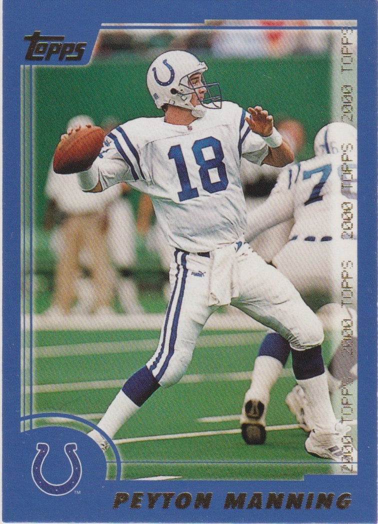 NFL 2000 Topps - No 100 - Peyton Manning