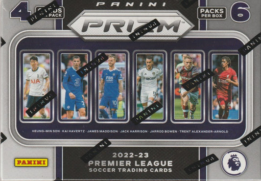 Soccer 2022-23 Panini Prizm Premier League Blaster Box - Pink Mosaic