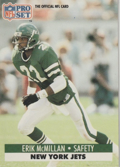 NFL 1991 ProSet - No 247 - Erik McMillan