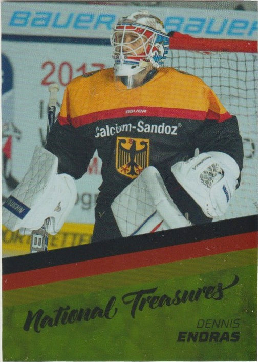 DEL 2014-15 CityPress Premium National Treasures - No NT02 - Dennis Endras