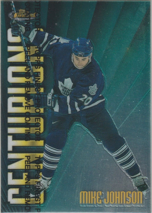 NHL 1998-99 Finest Centurions - No C16 - Mike Johnson