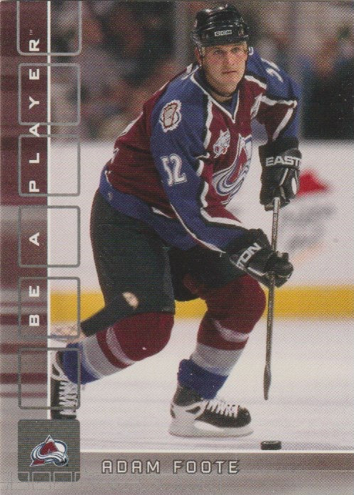 NHL 2001-02 BAP Memorabilia - No 54 - Adam Foote